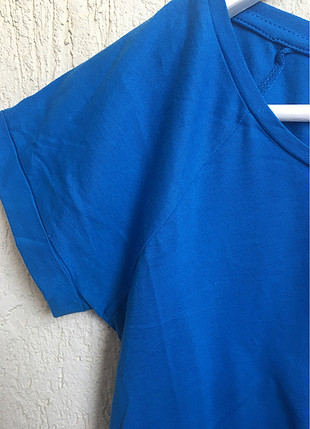 Koton mavi l beden tişört
