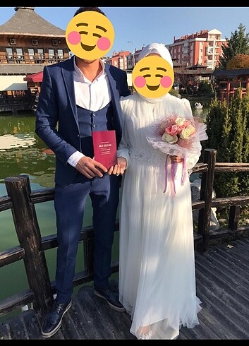 xxl Beden Kadın tesettür nikah abiye