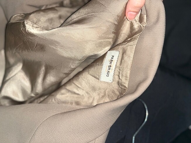 s Beden kahverengi Renk Blazer ceket