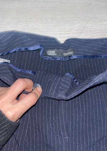 Siyah Kadın Denim Pantolon - Görsel 3