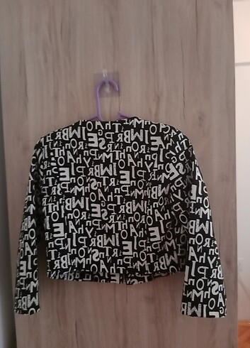 38 Beden Crop ceket vatkalı