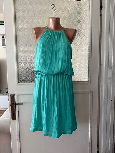 36 Beden turkuaz Renk Bershka elbise 36/38