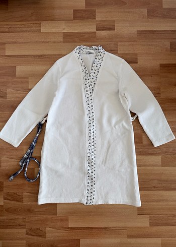 Englısh home marka Erkek Çocuk Beyaz Bornoz - Görsel 11