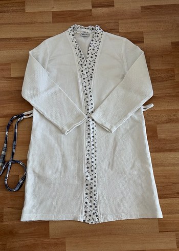 Englısh home marka Erkek Çocuk Beyaz Bornoz - Görsel 4