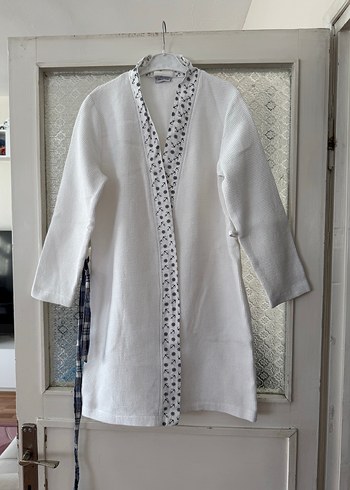 Englısh home marka Erkek Çocuk Beyaz Bornoz - Görsel 6