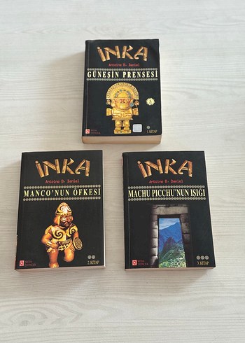  Beden Renk Antoine B. Daniel - Inka Serisi Kitap Seti