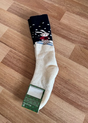 Nakışlı Çok Renkli Erkek Çorabı - Görsel 3