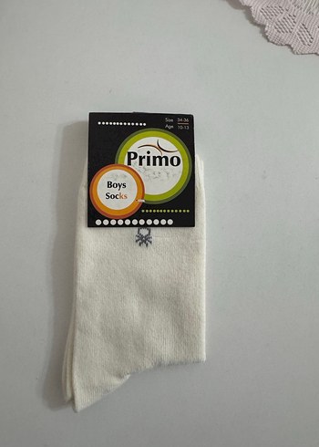 30/33 numara Unisex Lacivert Benetton Logolu Soket Çorap - Görsel 7