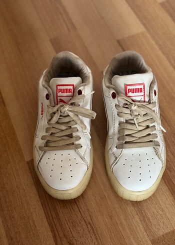 Beyaz PUMA Spor Ayakkabı - Görsel 2