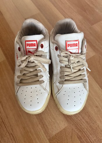 Beyaz PUMA Spor Ayakkabı - Görsel 5