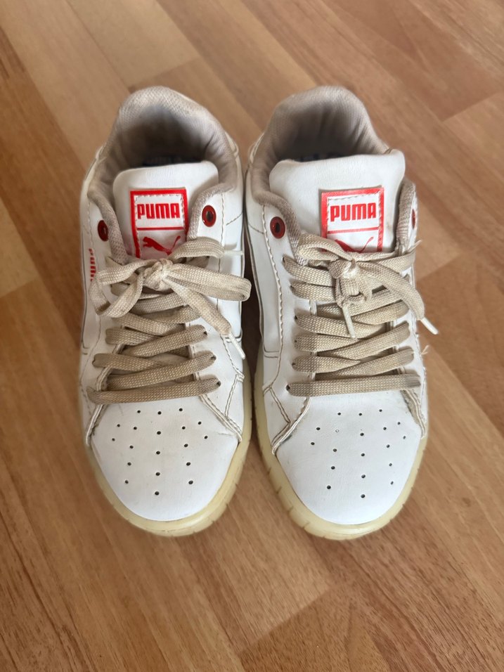 Beyaz PUMA Spor Ayakkabı - Görsel 5