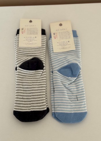 Havlu 32/36 numara Nakışlı Renkli Erkek Çorapları - Görsel 3