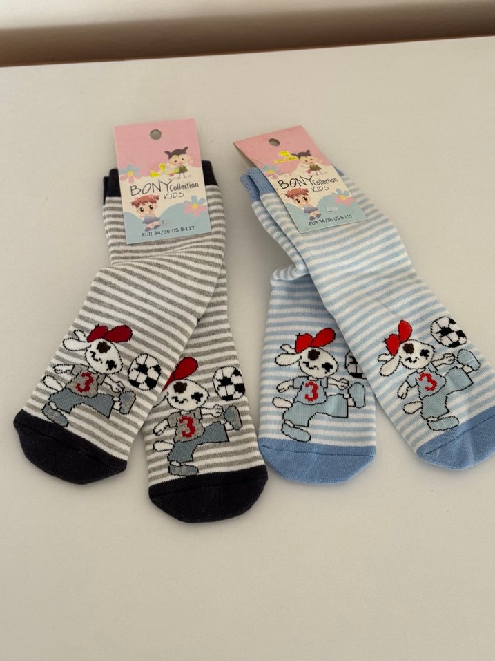 Havlu 32/36 numara Nakışlı Renkli Erkek Çorapları - Görsel 2