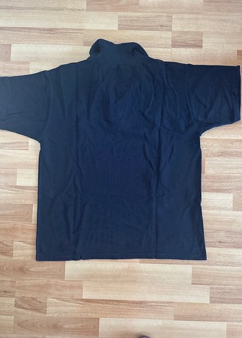 L/XL beden Koyu lacivert Erkek Polo Yaka Kısa Kollu Tişört - Görsel 5