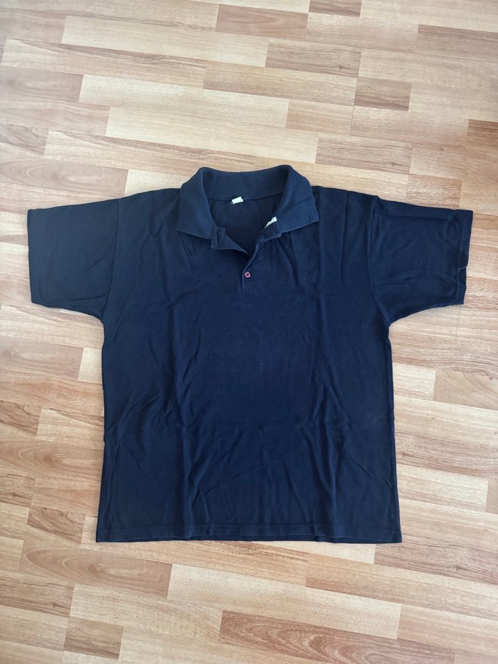 L/XL beden Koyu lacivert Erkek Polo Yaka Kısa Kollu Tişört - Görsel 3