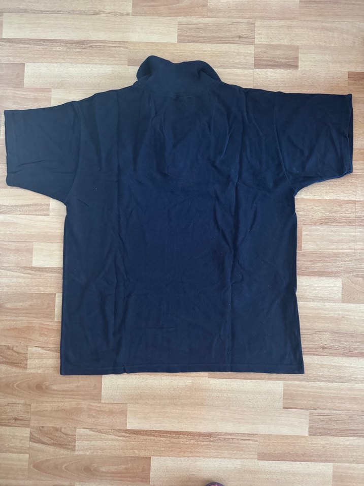 L/XL beden Koyu lacivert Erkek Polo Yaka Kısa Kollu Tişört - Görsel 5