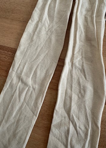 İki tane 7/10 yaş Çocuk için pastel renkli pamuklu külotlu çorap - Görsel 5