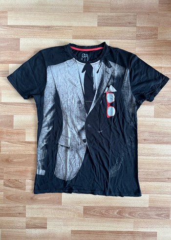 Siyah Erkek Tişört L/XL - Görsel 3