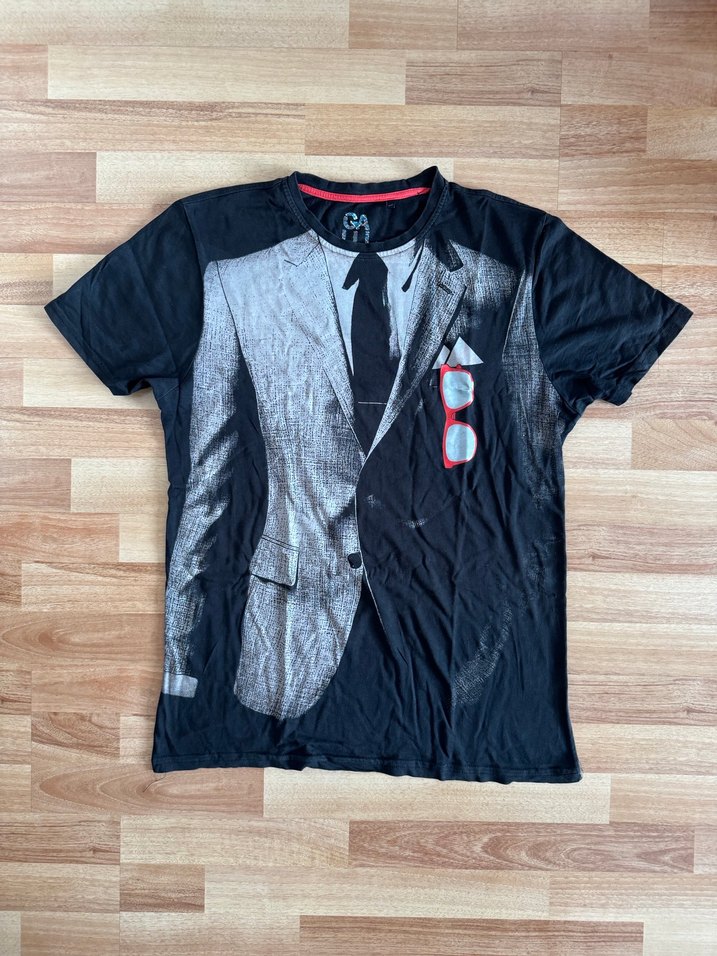 Siyah Erkek Tişört L/XL - Görsel 3