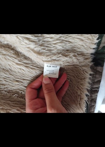 Kürk Detaylı Kamuflaj Kadın Montmarka glam amour cikarilabilir - Görsel 7