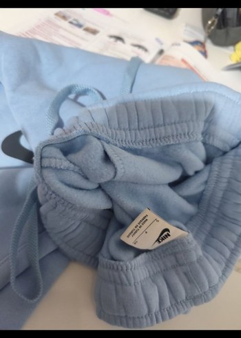 Nike Baskılı Mavi Erkek Eşofman Altı - Görsel 3