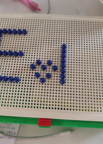 Renkli Mandallı Eğitim Oyuncağı mozaik bloklar - Görsel 3