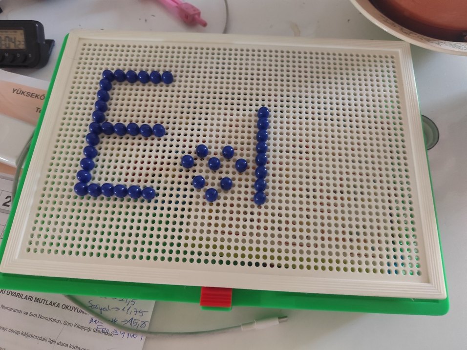 Renkli Mandallı Eğitim Oyuncağı mozaik bloklar - Görsel 3