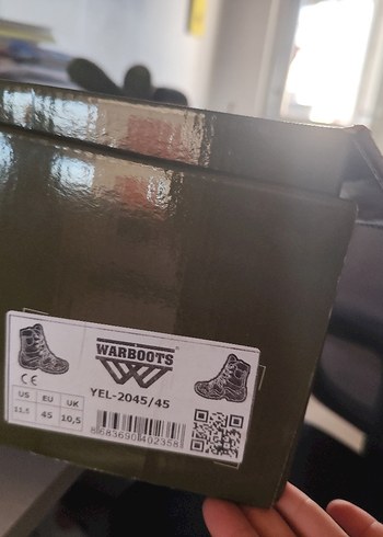 Erkek Camel Süet Bağcıklı Bot warboots - Görsel 3