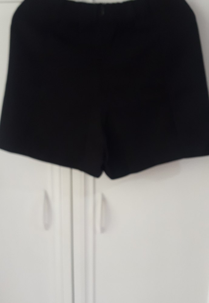 Kadın Siyah Pilili Mini Etek - Görsel 5