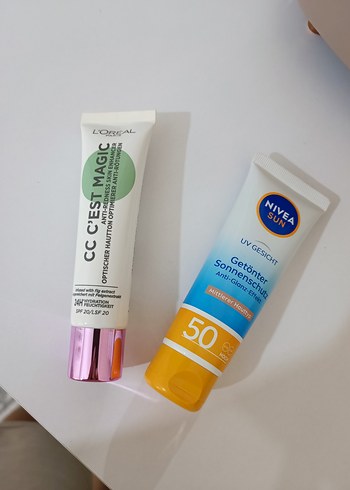 Nivea Güneş Kremi SPF 50, L'Oréal CC Krem Set