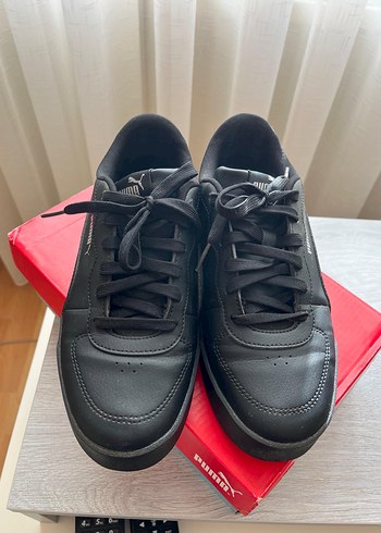 Siyah Kadın Platform Spor Ayakkabı - Görsel 3