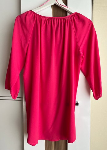 Nakışlı Pembe  Bluz - Görsel 4