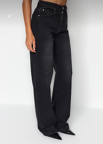 xs Beden siyah jean