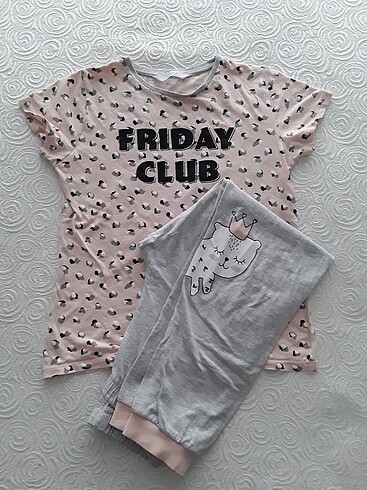 9 Yaş Beden Penti kız pijama