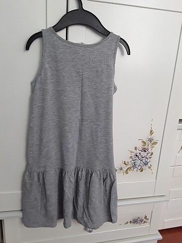 9 Yaş Beden gri Renk H&M Elbise