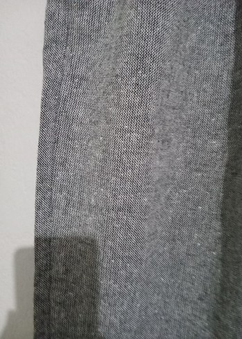 Diğer Gri Keten Kadın Bol Kesim Pantolon son fiyat