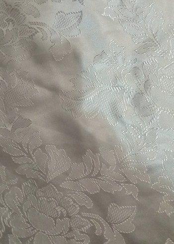 Beyaz Vintage Bohem güneşlik perde eni 240 uzunluğu 190 - Görsel 2