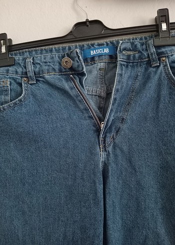 Diğer Mavi Salaş Midi Kadın Kot Pantolon