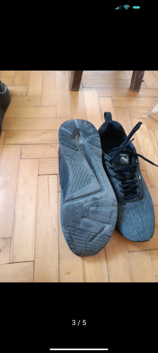 Gri Erkek Spor Ayakkabı Bağcıkları #puma# - Görsel 3