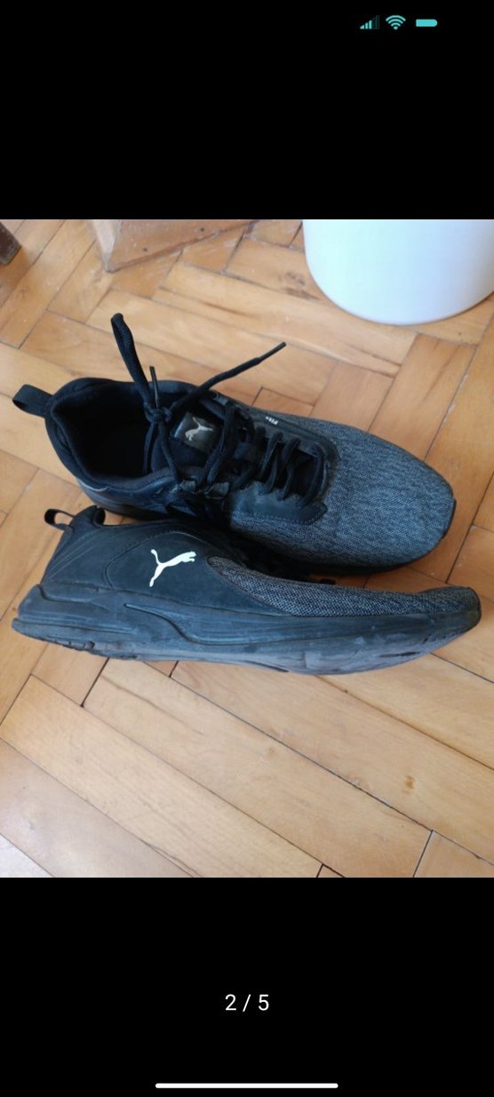 Gri Erkek Spor Ayakkabı Bağcıkları #puma# - Görsel 2