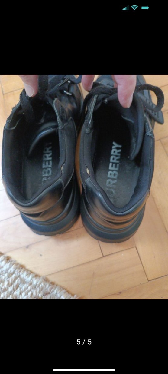 Burberry orjinal Siyah Biker - Görsel 4