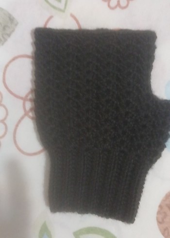 Hediyelik Örgü Parmaksız Kadın Eldiveni - Görsel 4