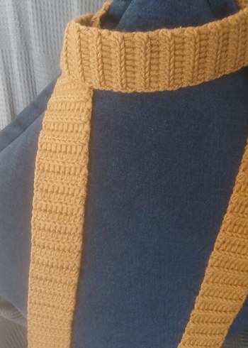 Kahverengi Skinny Atkı - Görsel 4