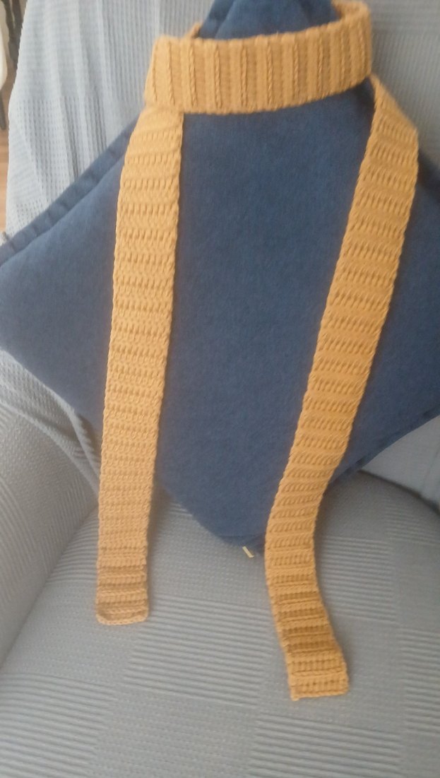 Kahverengi Skinny Atkı - Görsel 5