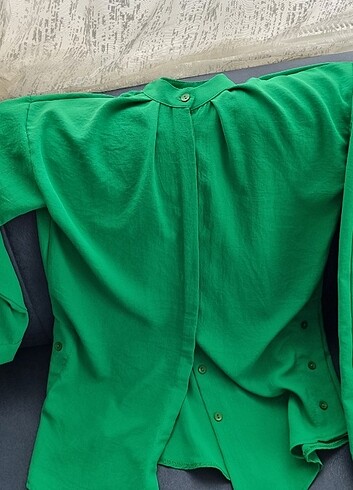 Yeşil TAKIM tunik ve pantolon - Görsel 5