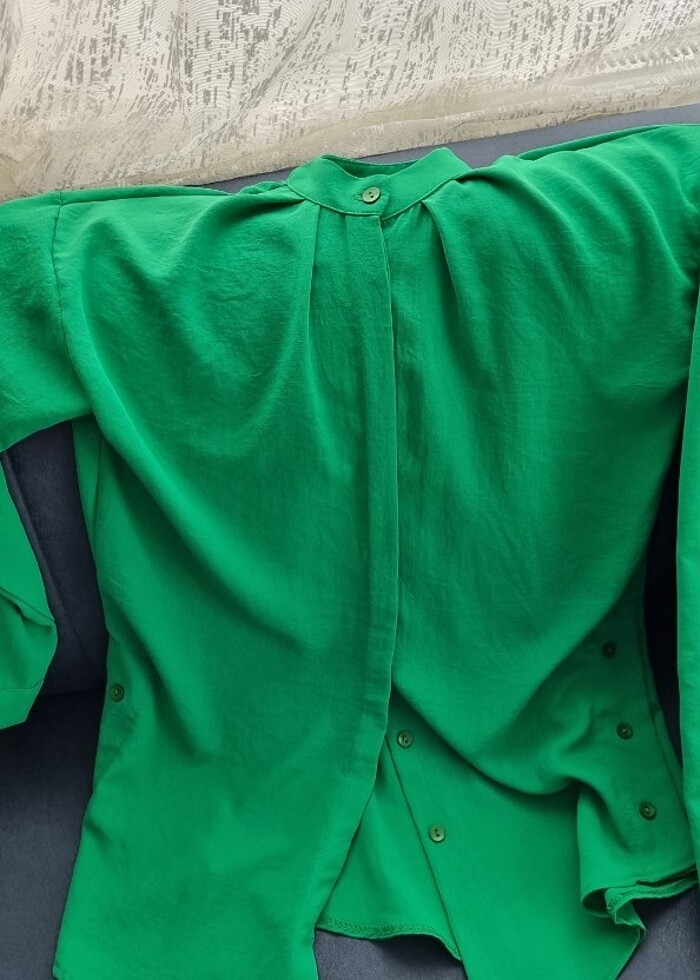 Yeşil TAKIM tunik ve pantolon - Görsel 5