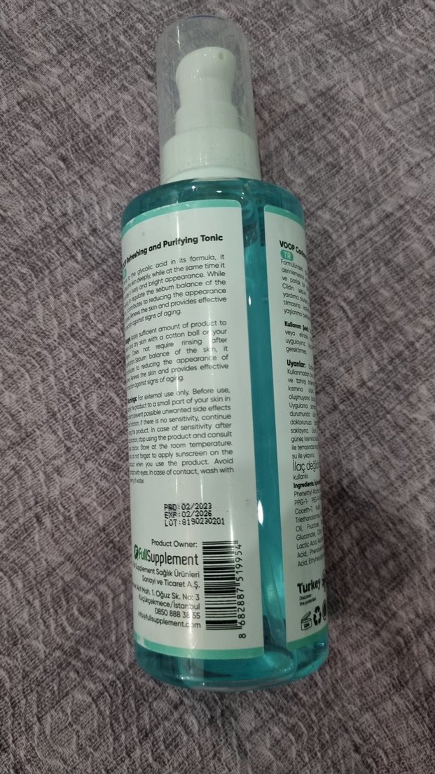 Voop Canlandırıcı ve Arındırıcı Tonik 200 ml - Görsel 2