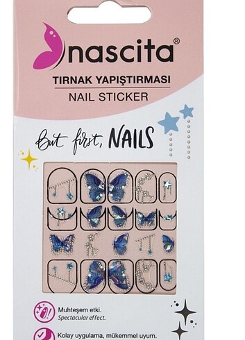Nascita tırnak sticker 
