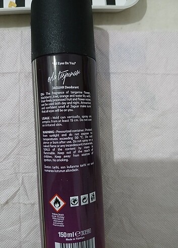 Eda Taşpınar Eda Taşpınar jaguar deodorant 