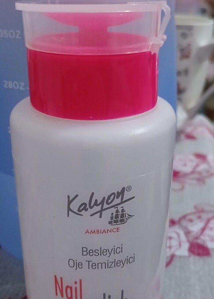 Kalyon zararsız oje çıkarıcı- Pompalı büyük boy - Görsel 5